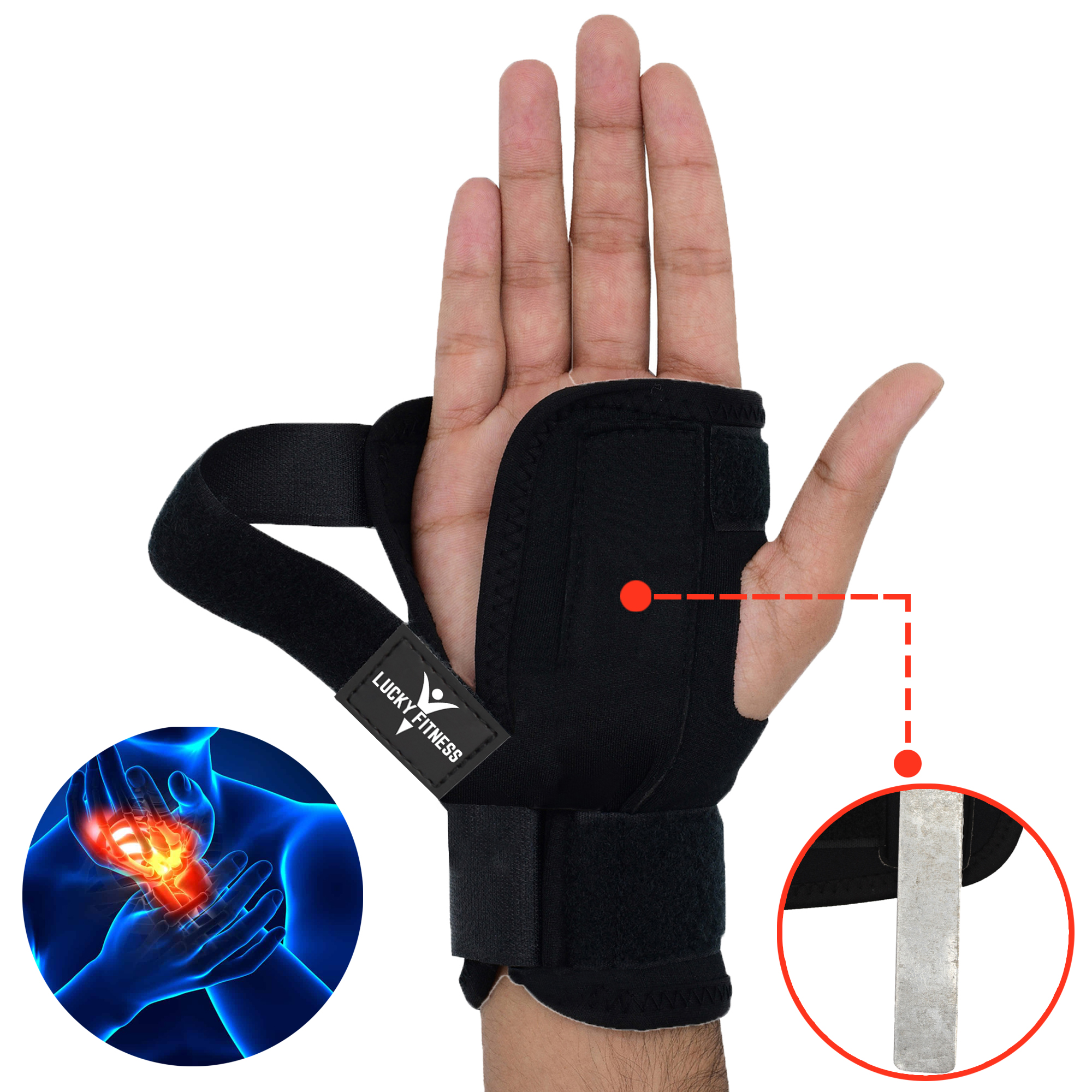 Wrish Hand Splint Brace Main Image